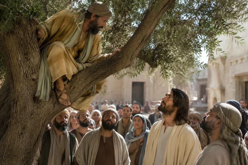 Quem era Zaqueu e por que sua história aparece no Evangelho de Lucas?