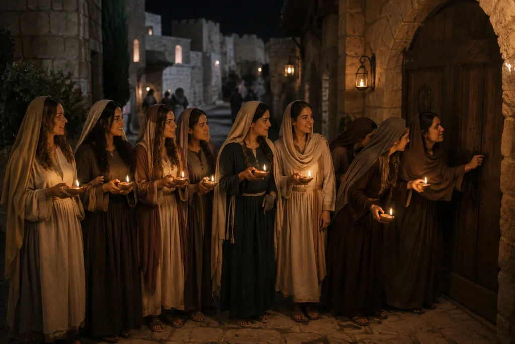 Significado da parábola das dez virgens contexto histórico
